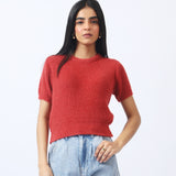 FUR CROPPED JUMPER