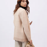 CASHMERE HAND-FEEL CARDIGAN