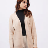 CASHMERE HAND-FEEL CARDIGAN