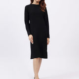 CASHMERE HAND FEEL SWEATER DRESS