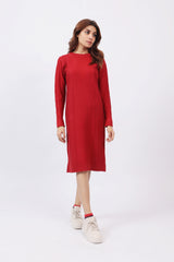 CASHMERE HAND FEEL SWEATER DRESS