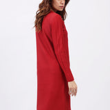 CASHMERE HAND FEEL SWEATER DRESS