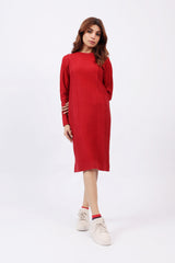 CASHMERE HAND FEEL SWEATER DRESS