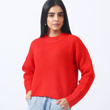 OVERSIZED CROPPED JUMPER