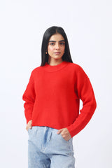 OVERSIZED CROPPED JUMPER