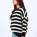 OVERSIZED STRIPED JUMPER