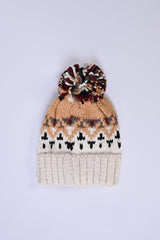 JACQUARD BEANIE