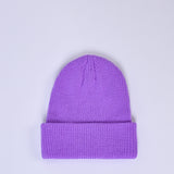 SOLID KNIT BEANIE