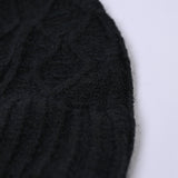 PATTERNED KNIT BEANIE