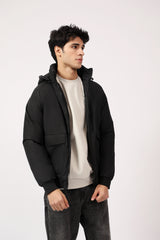 POLYESTER HOODIE JACKET