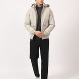 POLYESTER HOODIE JACKET