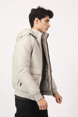 POLYESTER HOODIE JACKET