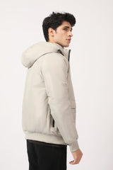 POLYESTER HOODIE JACKET