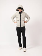 POLYESTER HOODIE JACKET