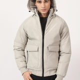 POLYESTER HOODIE JACKET