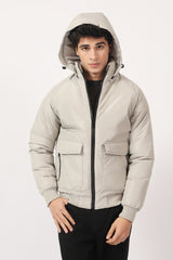 POLYESTER HOODIE JACKET