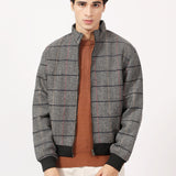 MOCKNECK WOOL BLEND JACKET