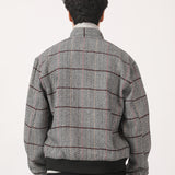 MOCKNECK WOOL BLEND JACKET