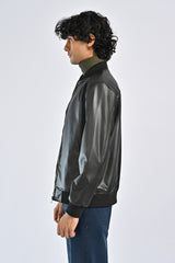 FAUX LEATHER JACKET