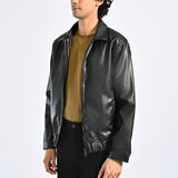 FAUX LEATHER JACKET