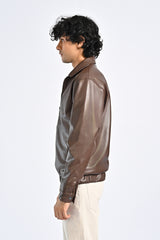 FAUX LEATHER JACKET