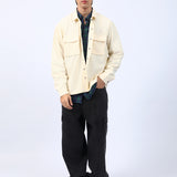 BAGGY FIT TEXTURED SHACKET