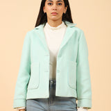 JACKET WITH PATCH POCKET DETAIL