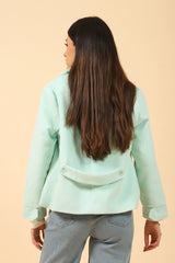 JACKET WITH PATCH POCKET DETAIL