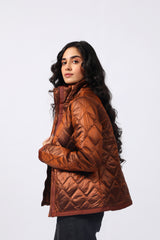 DUO CHROME PUFFER JACKET