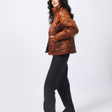 DUO CHROME PUFFER JACKET