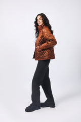 DUO CHROME PUFFER JACKET