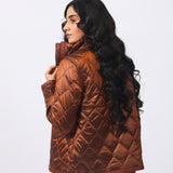 DUO CHROME PUFFER JACKET