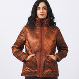 DUO CHROME PUFFER JACKET