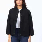 RELAXED FIT BOMBER JACKET