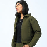 CROPPED PUFFER JACKET