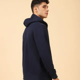 ZIPPER HOODIE WITH CHEST POCKET