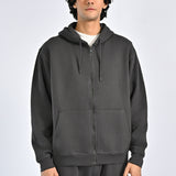 BAGGY FIT ZIPPER HOODIE