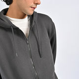 BAGGY FIT ZIPPER HOODIE