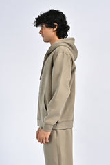 BAGGY FIT ZIPPER HOODIE