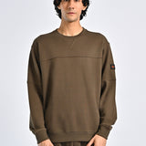 BAGGY FIT TEXTURED SWEATSHIRT