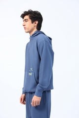 BAGGY HALF ZIP HOODIE