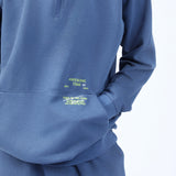 BAGGY HALF ZIP HOODIE