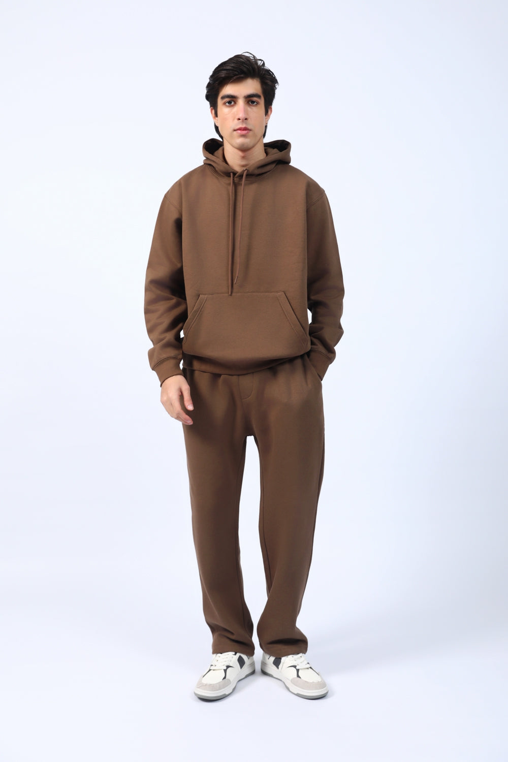 BAGGY FIT POPOVER HOODIE