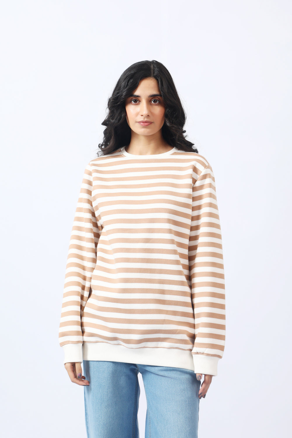 STRIPED SWEATSHIRT