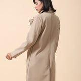 COAT WITH TWO PIECE SLEEVES