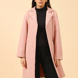 COAT WITH VENT POCKET DETAIL