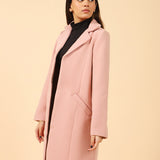 COAT WITH VENT POCKET DETAIL