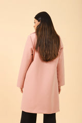 COAT WITH VENT POCKET DETAIL