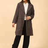 OVERSIZED TEXTURED COAT