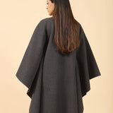 CAPE WITH FANCY BUTTONS